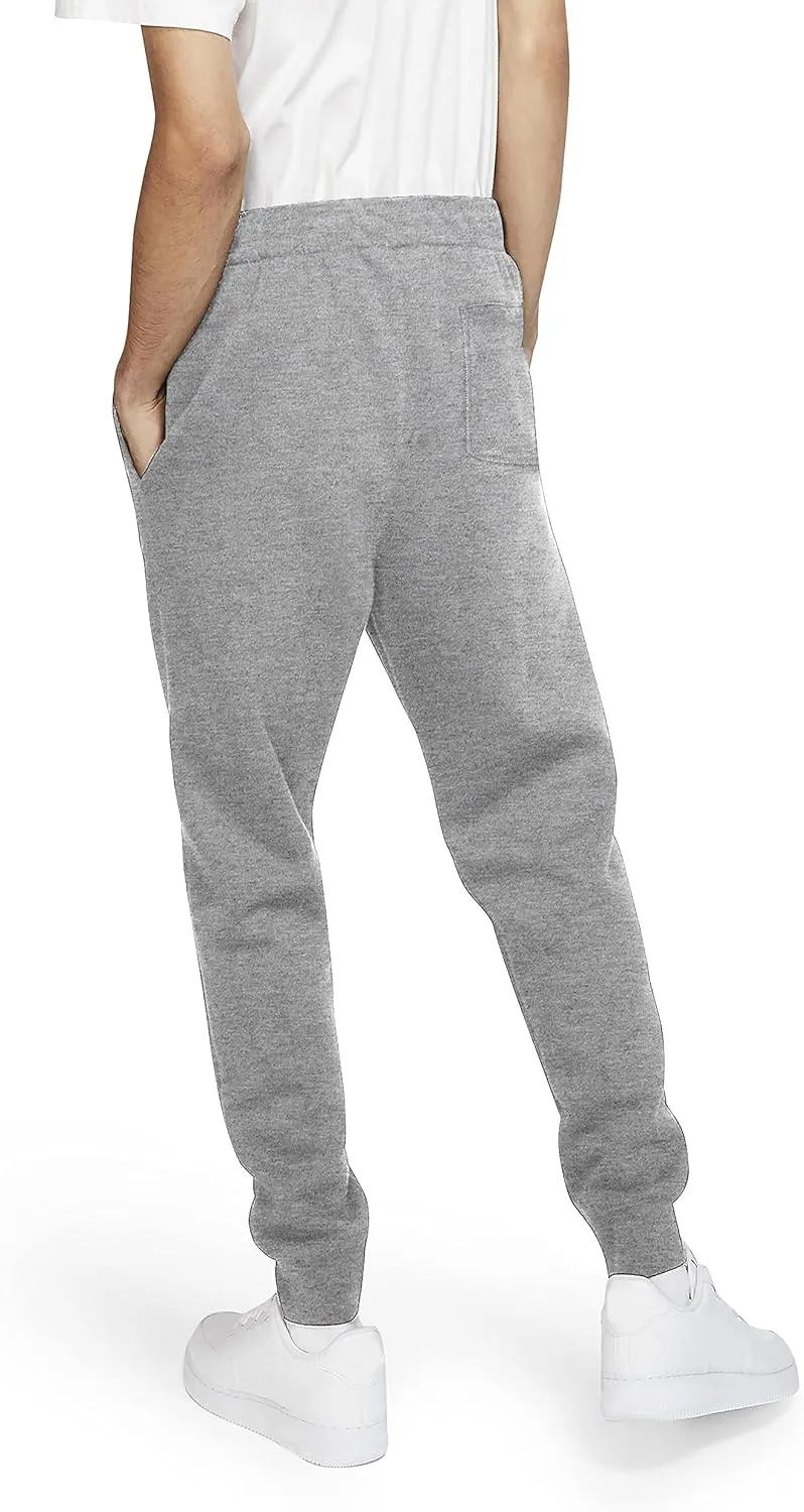 Mens Classic Fleece Athleisure Workout Jogger Gym Sweats Golf Comfort Casual Yoga Pants