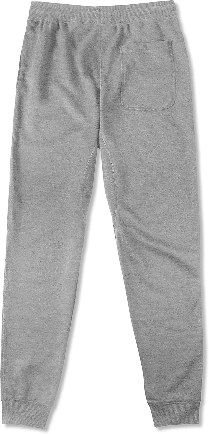 Mens Classic Fleece Athleisure Workout Jogger Gym Sweats Golf Comfort Casual Yoga Pants