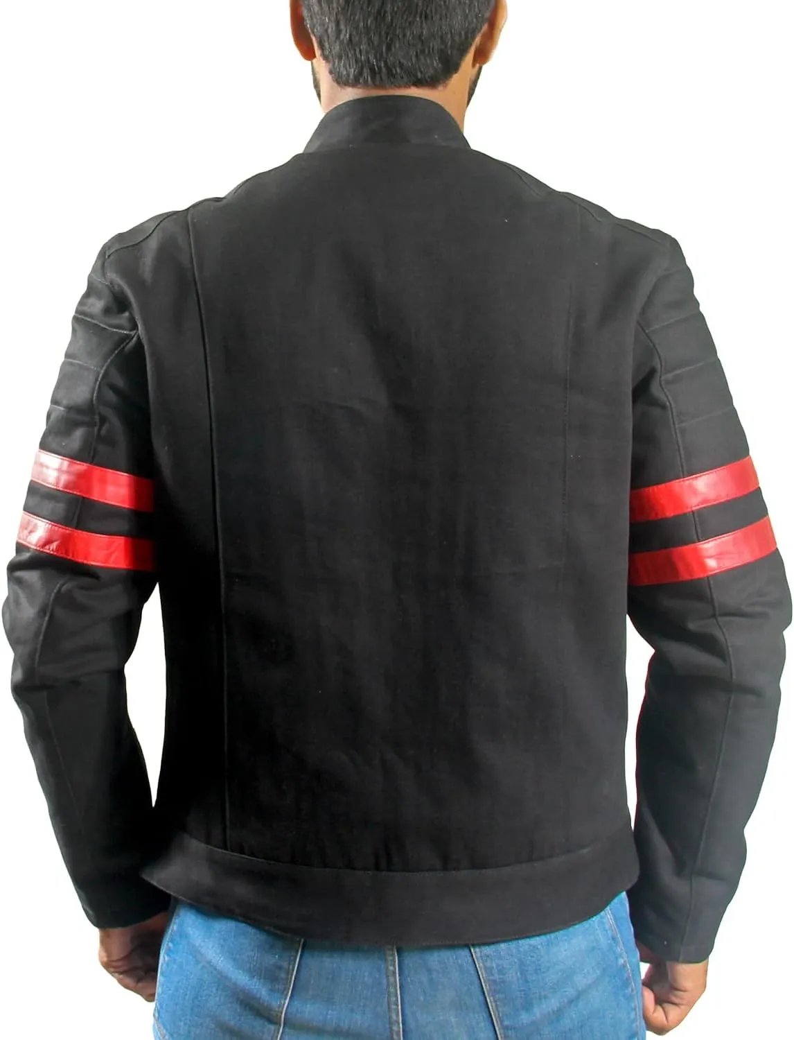 Mens Denim Jacket - Versatile Black Denim Coat Style Jacket