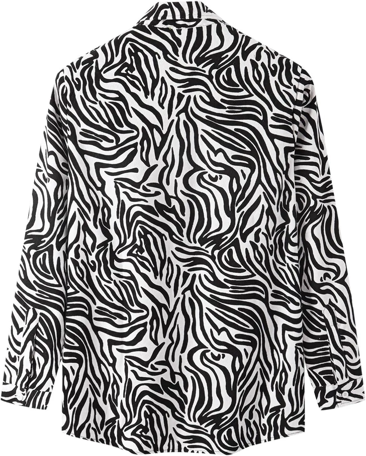 Mens Floral Hawaiian Shirts Long Sleeve Button Down Summer Beach Shirts Loose fit Comfy Holiday Print Shirts