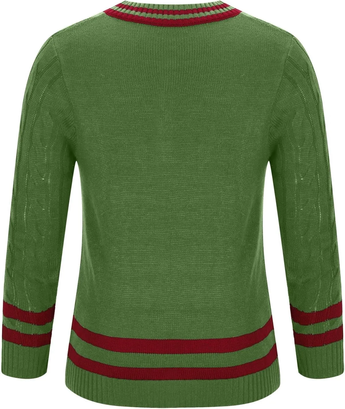 Mens Sweater Textured Knitted Sweaters Casual Long-Sleeve Work Bottom Sweaters V Neck Patchwork Stylish Sweaters
