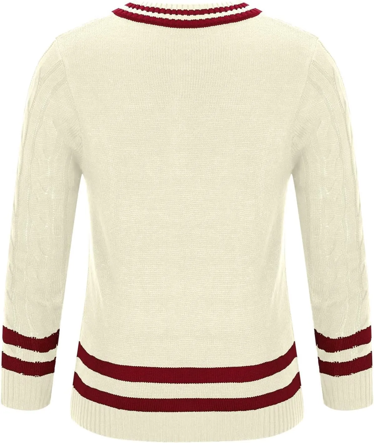 Mens Sweater Textured Knitted Sweaters Casual Long-Sleeve Work Bottom Sweaters V Neck Patchwork Stylish Sweaters
