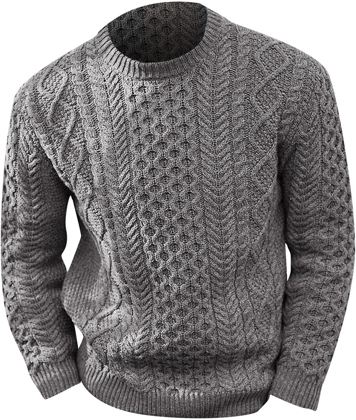 Mens Sweaters and Pullovers Winter Dressy Casual Vintage Aztec Work Sweater