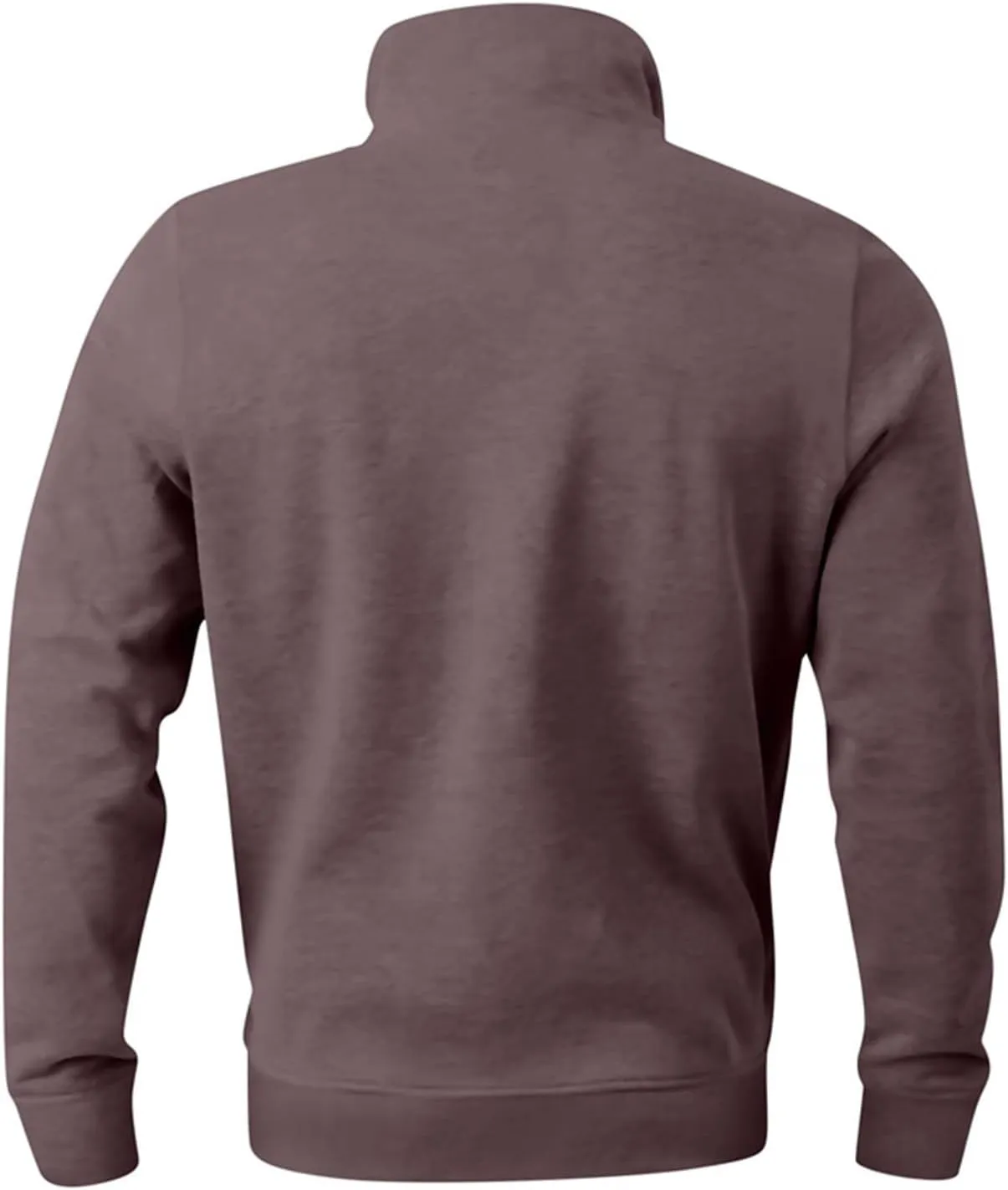 Men's Thermal Fleece Quarter-Zip Pullover, Winter Outdoor Warm Sweater Lightweight Running Sweatshirt