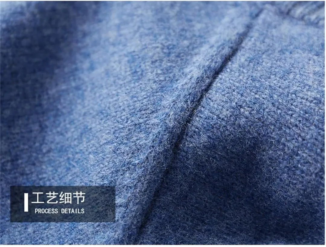 Men's V-Neck Solid Pullovers Loose Knit Base Shirt Business Sweater Tops