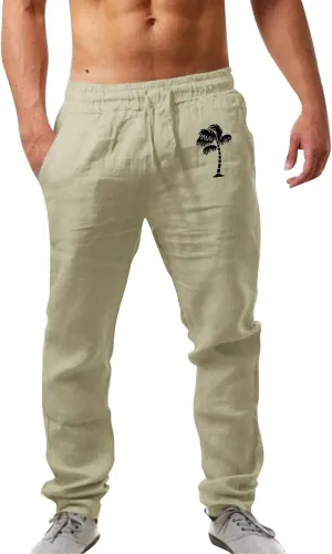 Mens Workout Cargo Sweatpants Fit Sport Pants Lightweight Tactical Pant Hiking Jogger with Multi-Pocket Men Outdoor