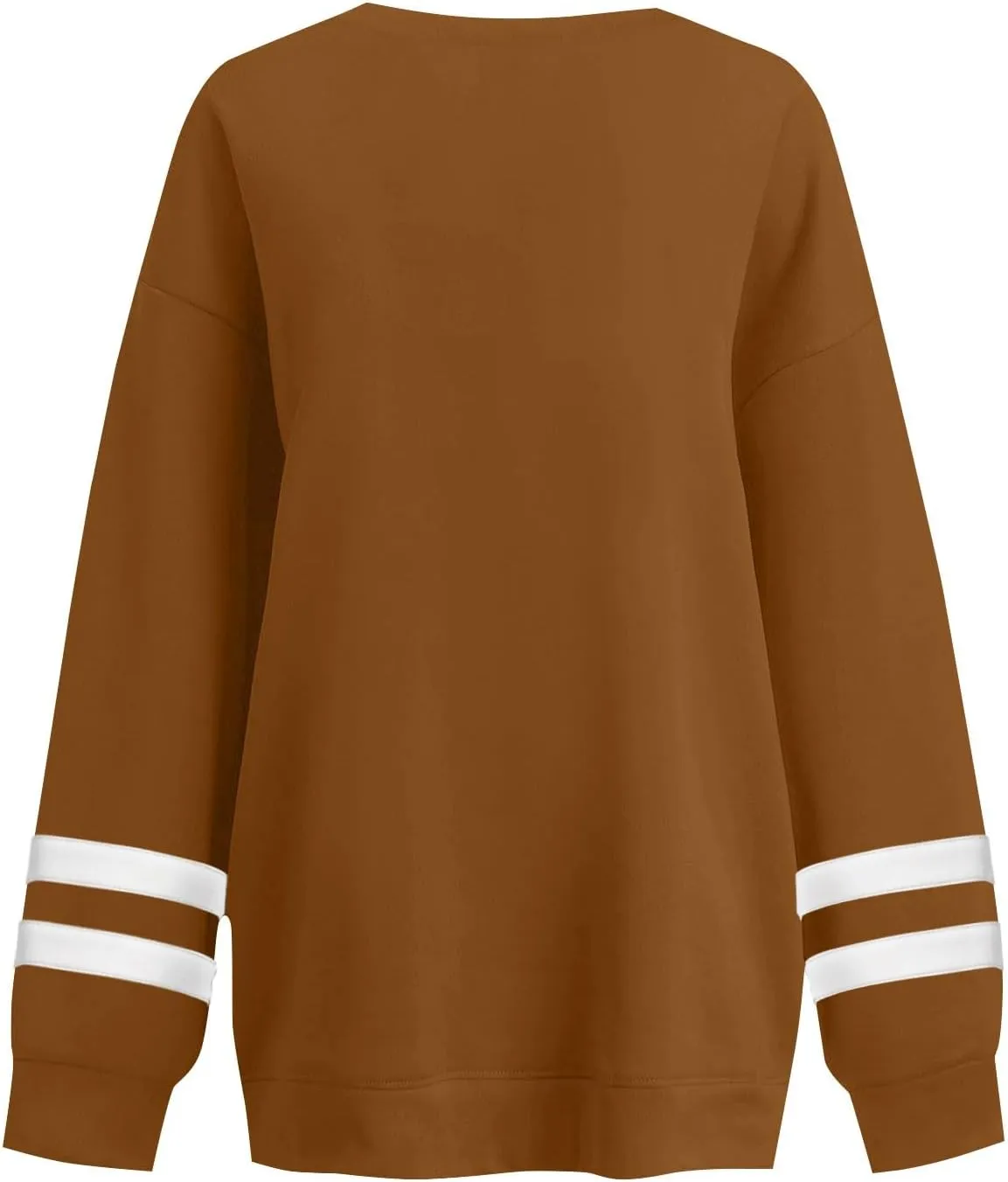 midelxp Womens Plus Size Sweatshirts Color Block Oversized Crewneck Sweatshirts Winter Warm Fleece Pullover Cute Fall Outfits