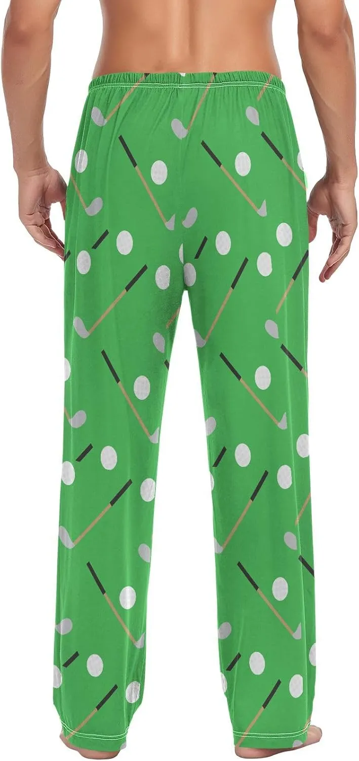 Ollabaky Men's Pajama Pants Pjs Bottoms with Pockets Sleep Lounge Pants for Men
