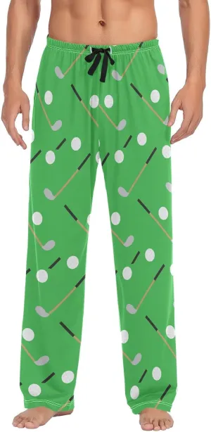 Ollabaky Men's Pajama Pants Pjs Bottoms with Pockets Sleep Lounge Pants for Men