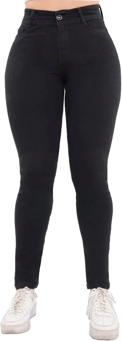 Pantalones Colombianos Levanta Pompa | Butt Lifting High Waisted Jeans for Women | Lipo Jeans