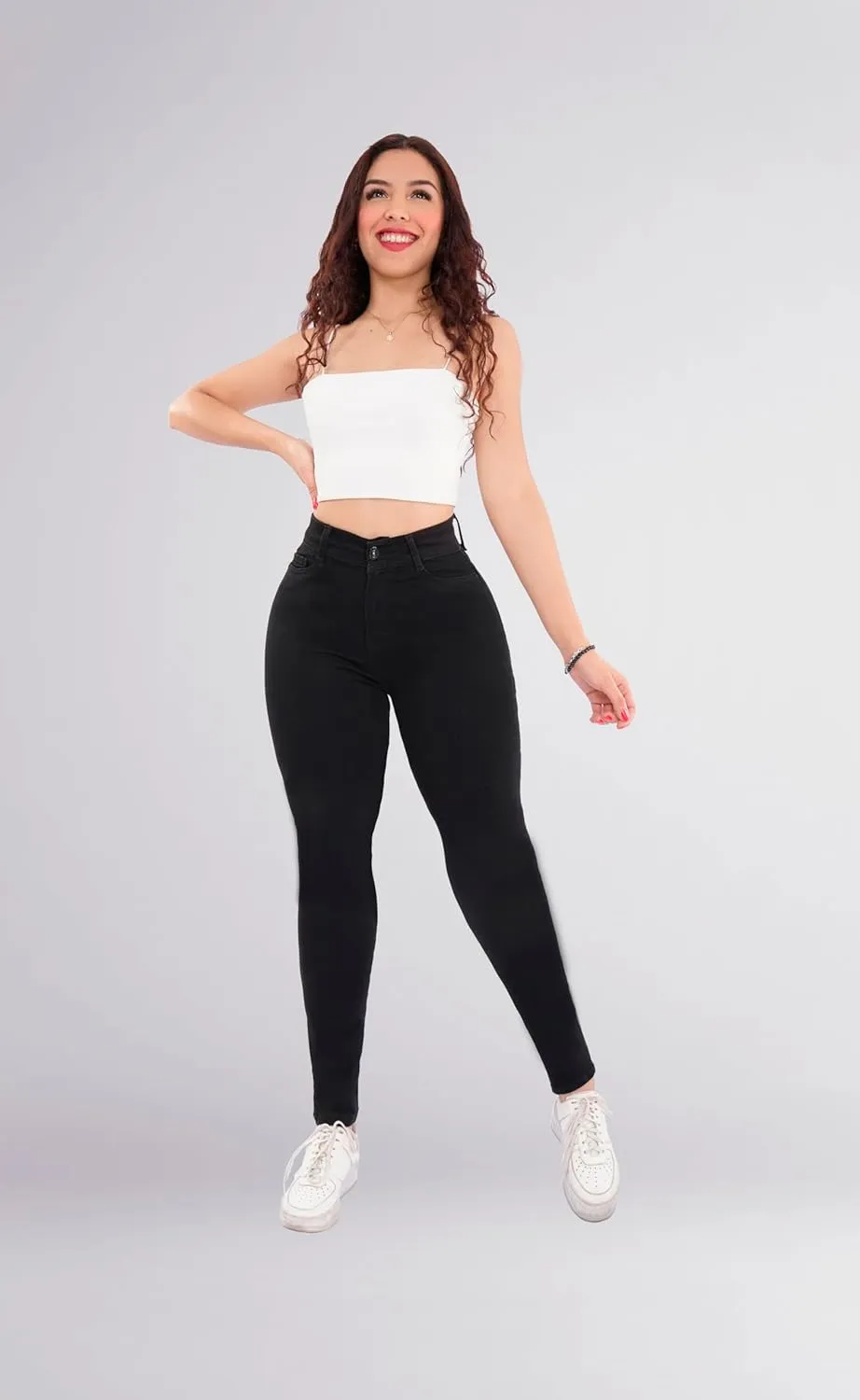 Pantalones Colombianos Levanta Pompa | Butt Lifting High Waisted Jeans for Women | Lipo Jeans
