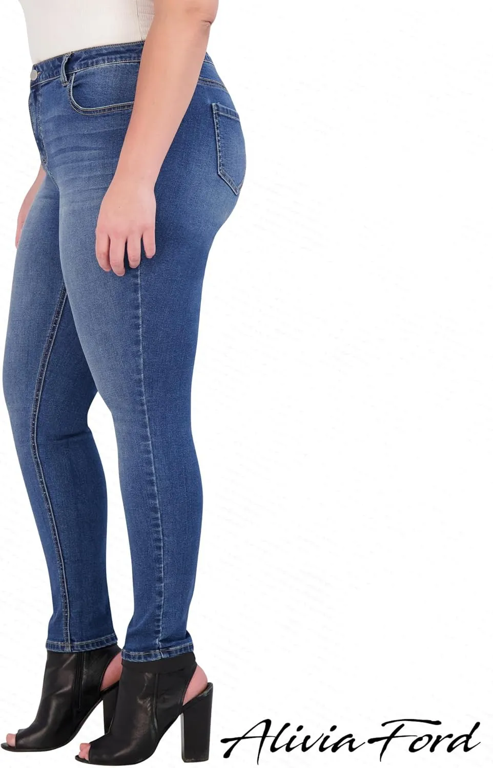 Plus Size Jeans for Women  High Waisted Skinny Jeans for Women  29