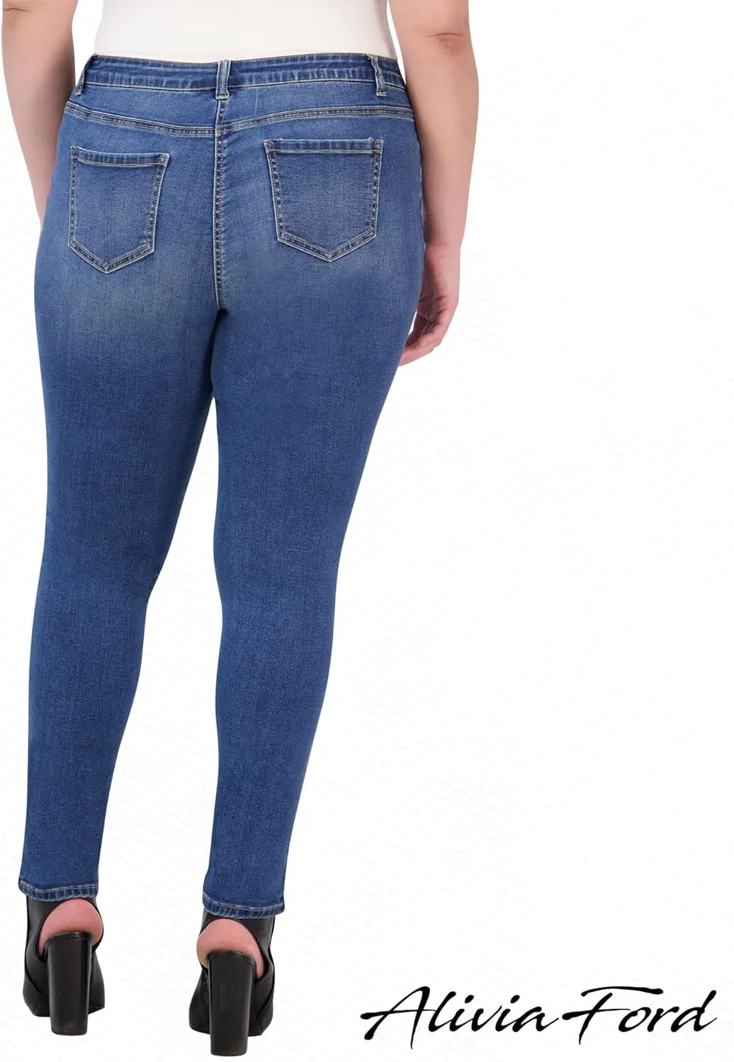 Plus Size Jeans for Women  High Waisted Skinny Jeans for Women  29