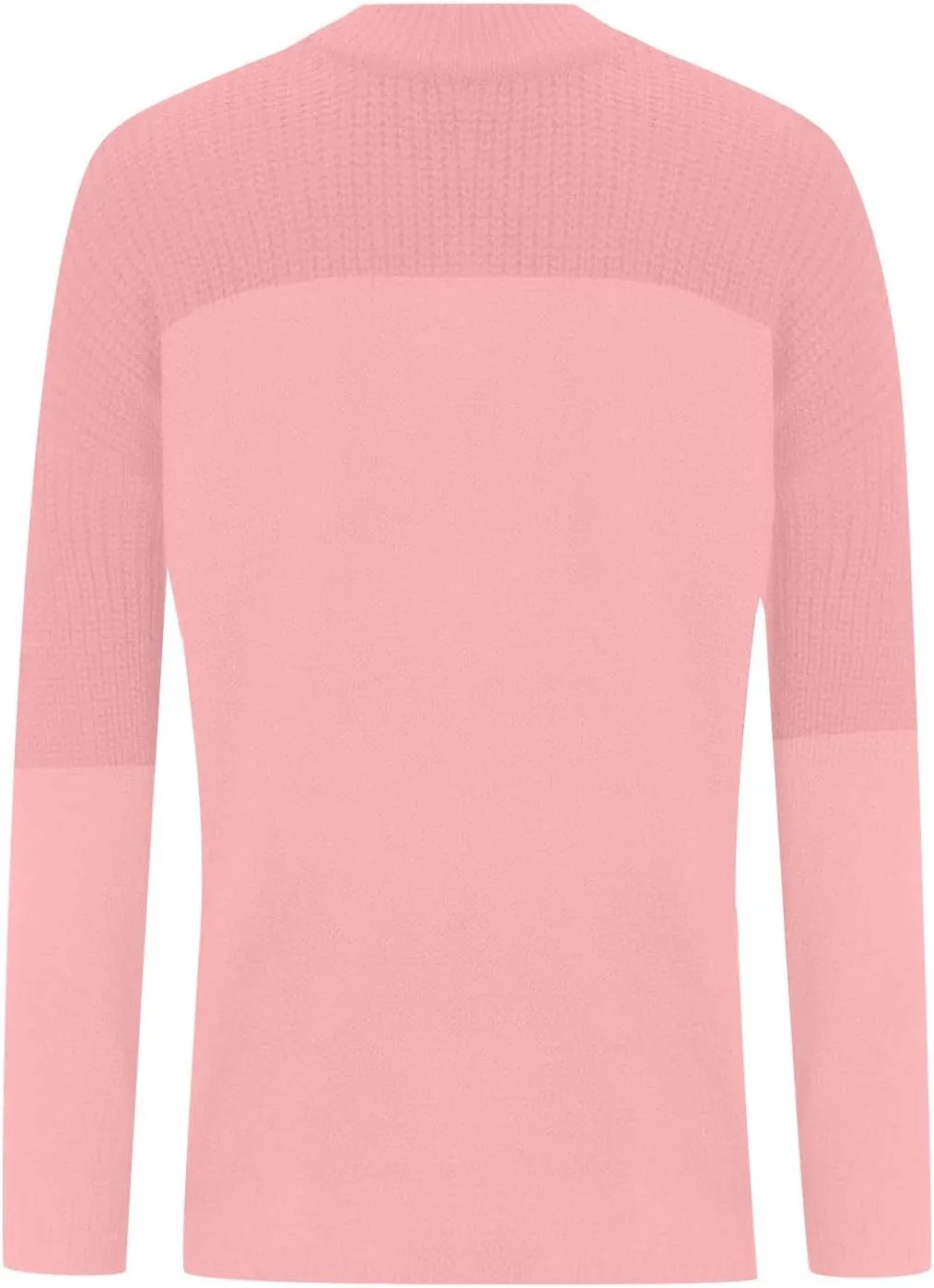 Pullover Sweaters for Women Crewneck Long Sleeve Knitted Sweaters Comfy Chunky Knit Sweaters Tops