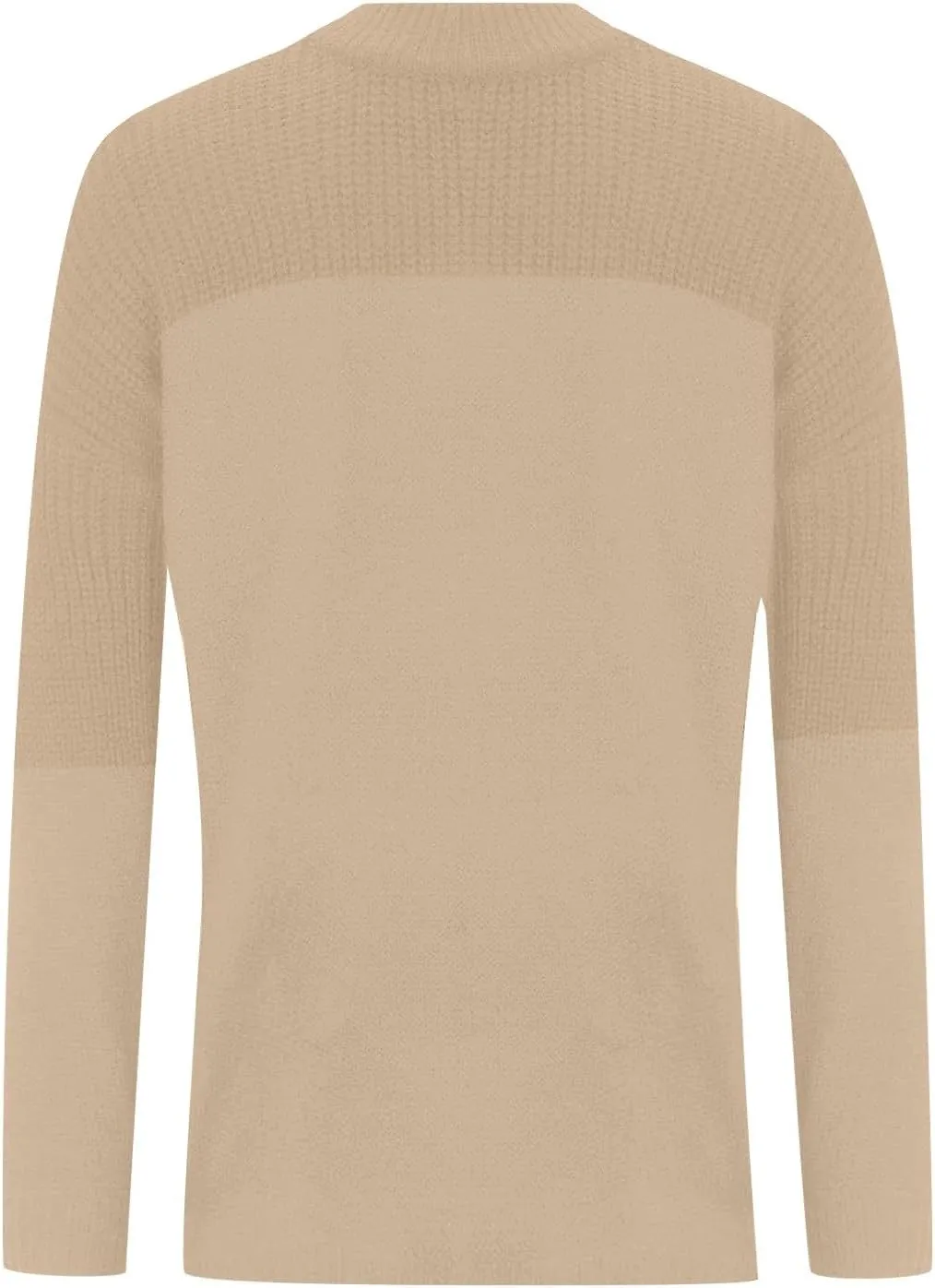 Pullover Sweaters for Women Crewneck Long Sleeve Knitted Sweaters Comfy Chunky Knit Sweaters Tops