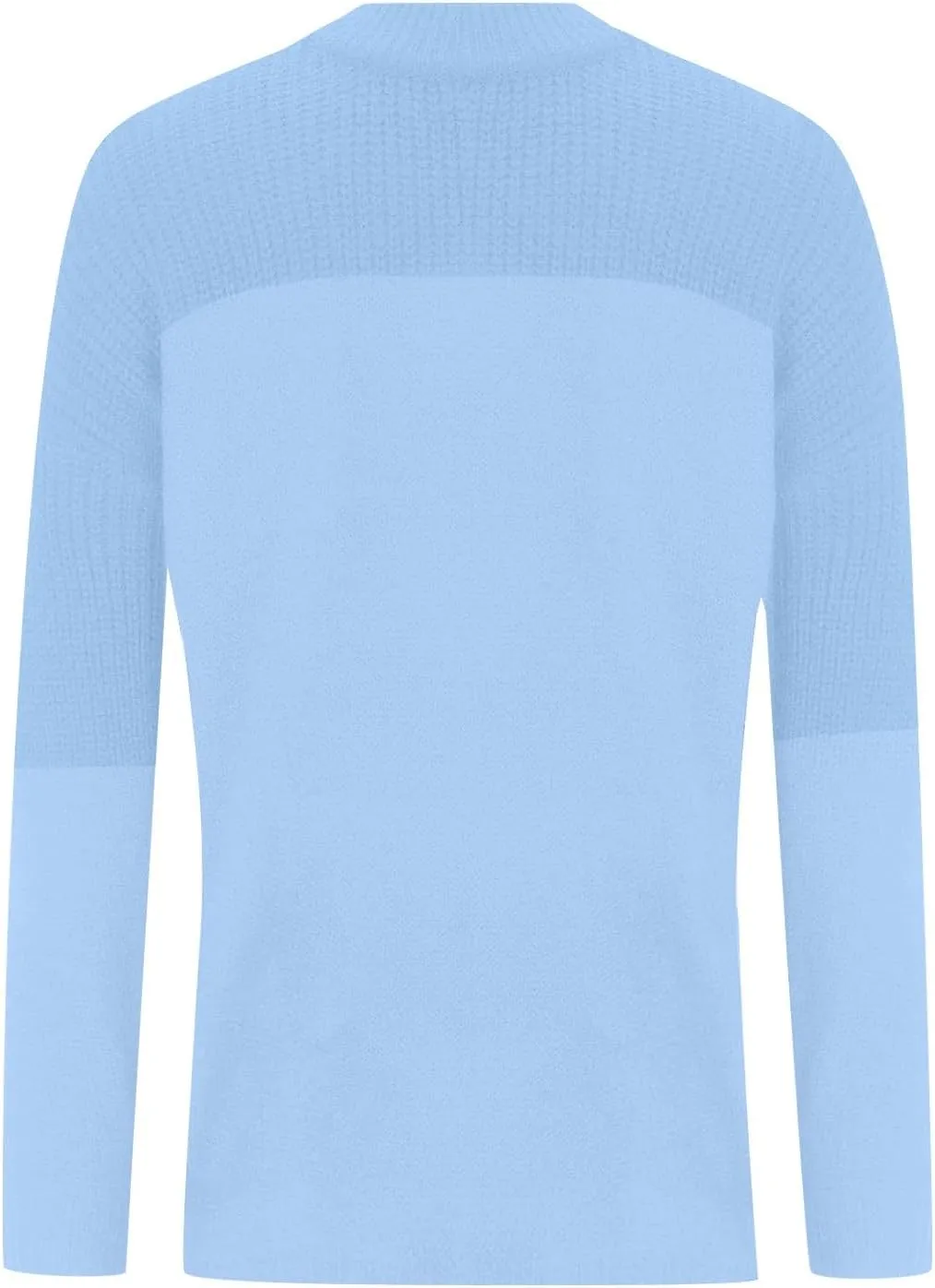 Pullover Sweaters for Women Crewneck Long Sleeve Knitted Sweaters Comfy Chunky Knit Sweaters Tops