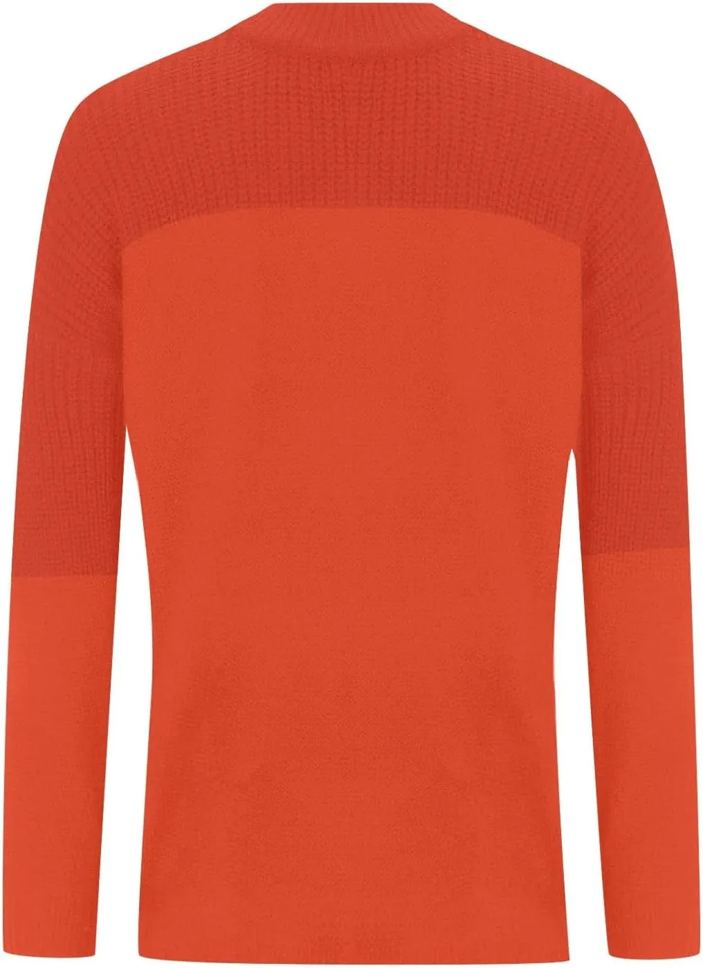 Pullover Sweaters for Women Crewneck Long Sleeve Knitted Sweaters Comfy Chunky Knit Sweaters Tops