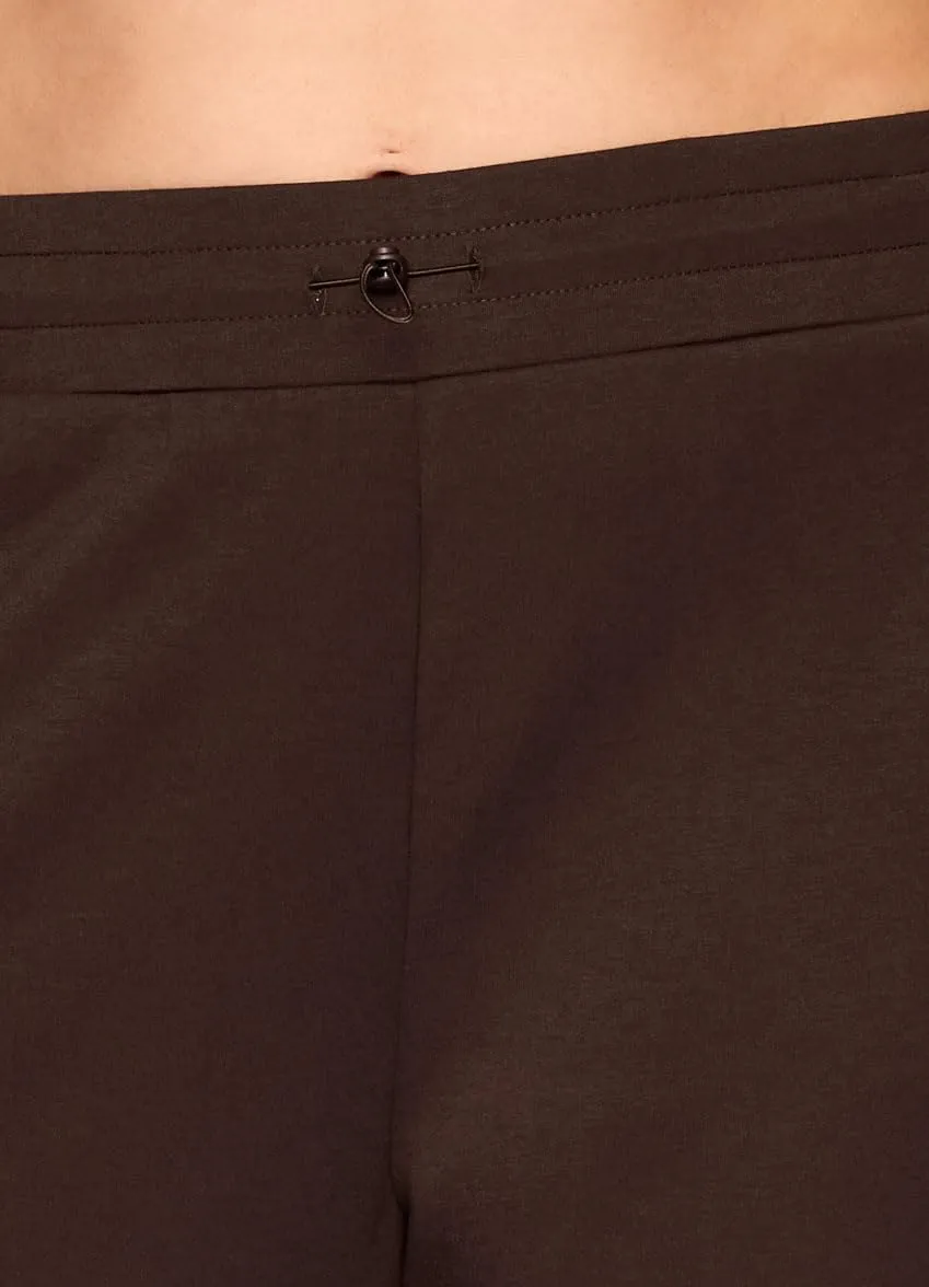 RBX Women's Plus Size Lightweight Sweatpants Luxe Athleisure Fabric Wide Leg Pant with Pockets Yoga Pants with Bungee Waist