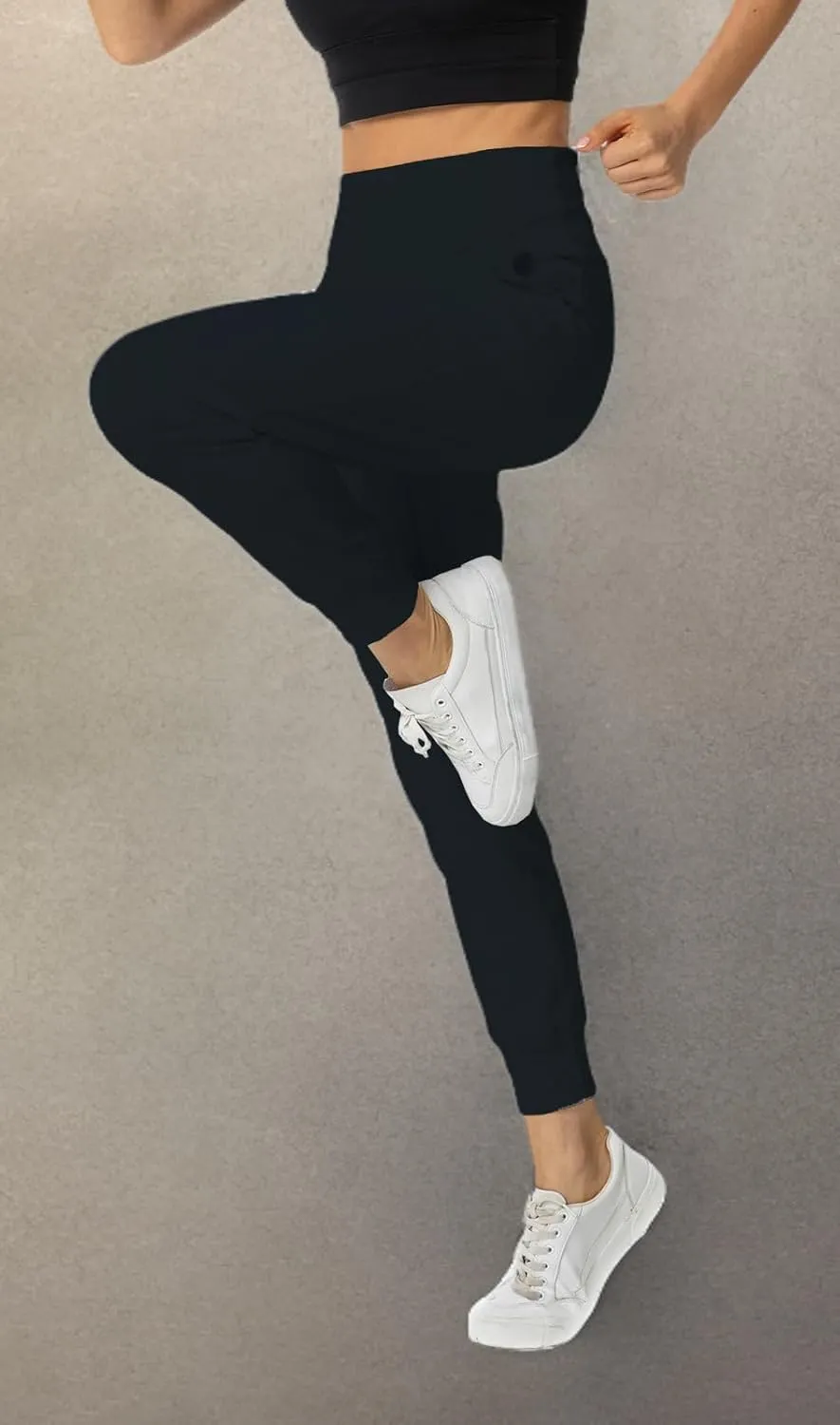 Rrosseyz Joggers Pants for Women-Quick Dry Sweatpants with Pockets for Travel Athletics Casual Outdoor