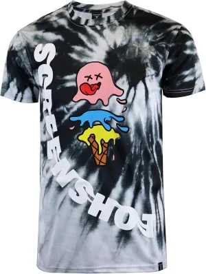 Screenshotbrand Mens Streetwear Fashion Premium Urban Tee - NYC Street Fashion Urbanwear Longline Print T-Shirt