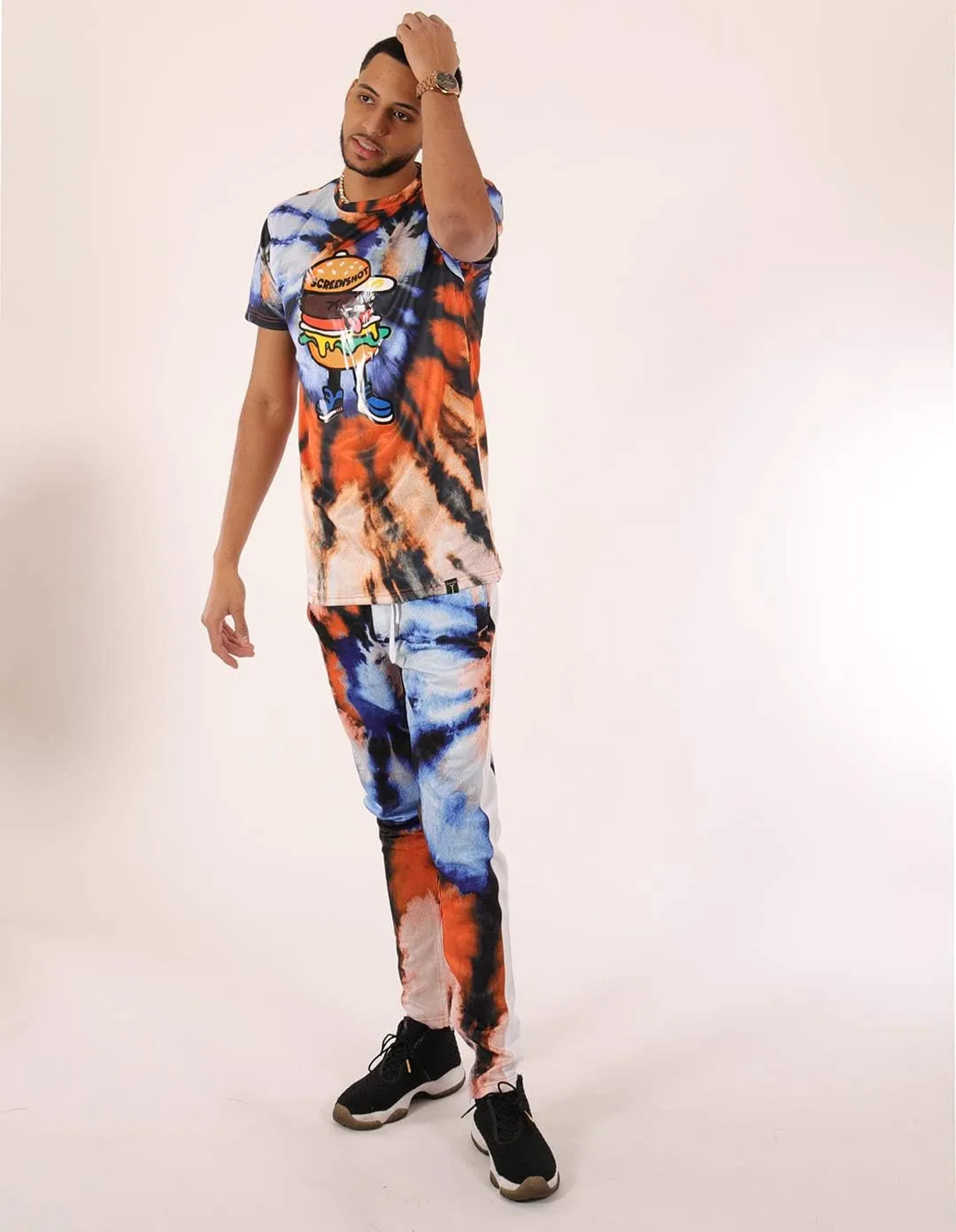 Screenshotbrand Mens Streetwear Fashion Premium Urban Tee - NYC Street Fashion Urbanwear Longline Print T-Shirt