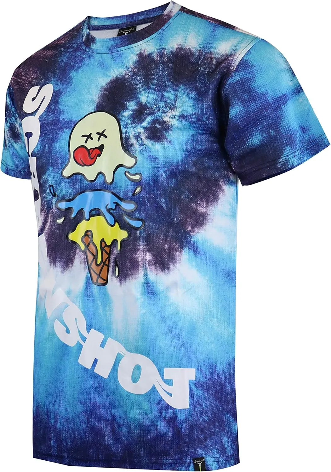 Screenshotbrand Mens Streetwear Fashion Premium Urban Tee - NYC Street Fashion Urbanwear Longline Print T-Shirt