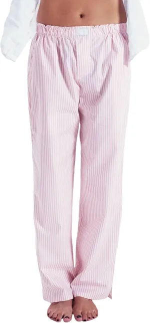 Seyurigaoka Y2K Striped Pajamas Pants for Women Cute Wide Leg Pinstripe Sleep Pj Bottoms Preppy Lounge Pants Trousers