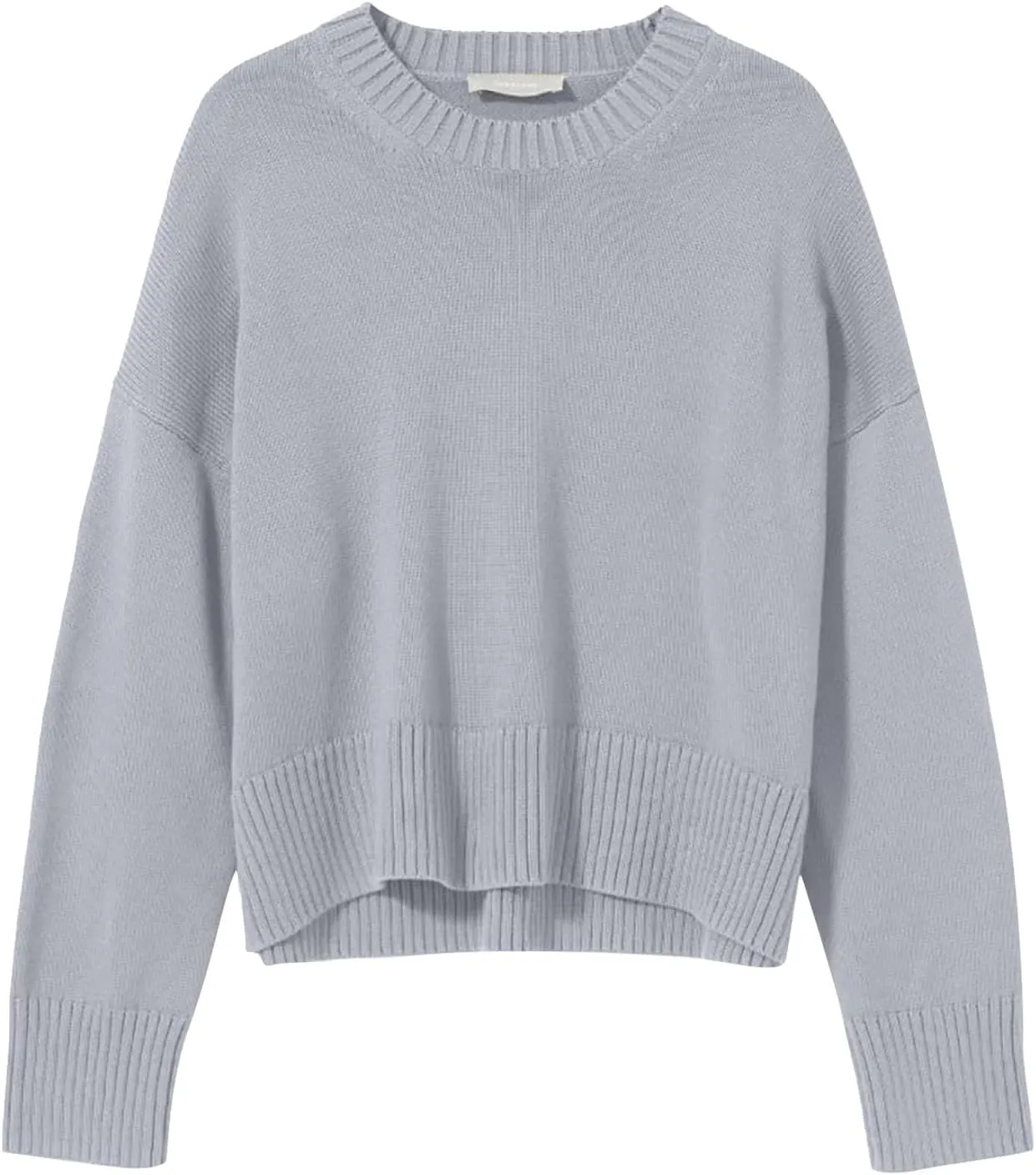 SHAOBGE Womens Sweaters 2000S Clothing for Women Blue Sweaters for Woman Pullover Sweaters for Women with Pockets