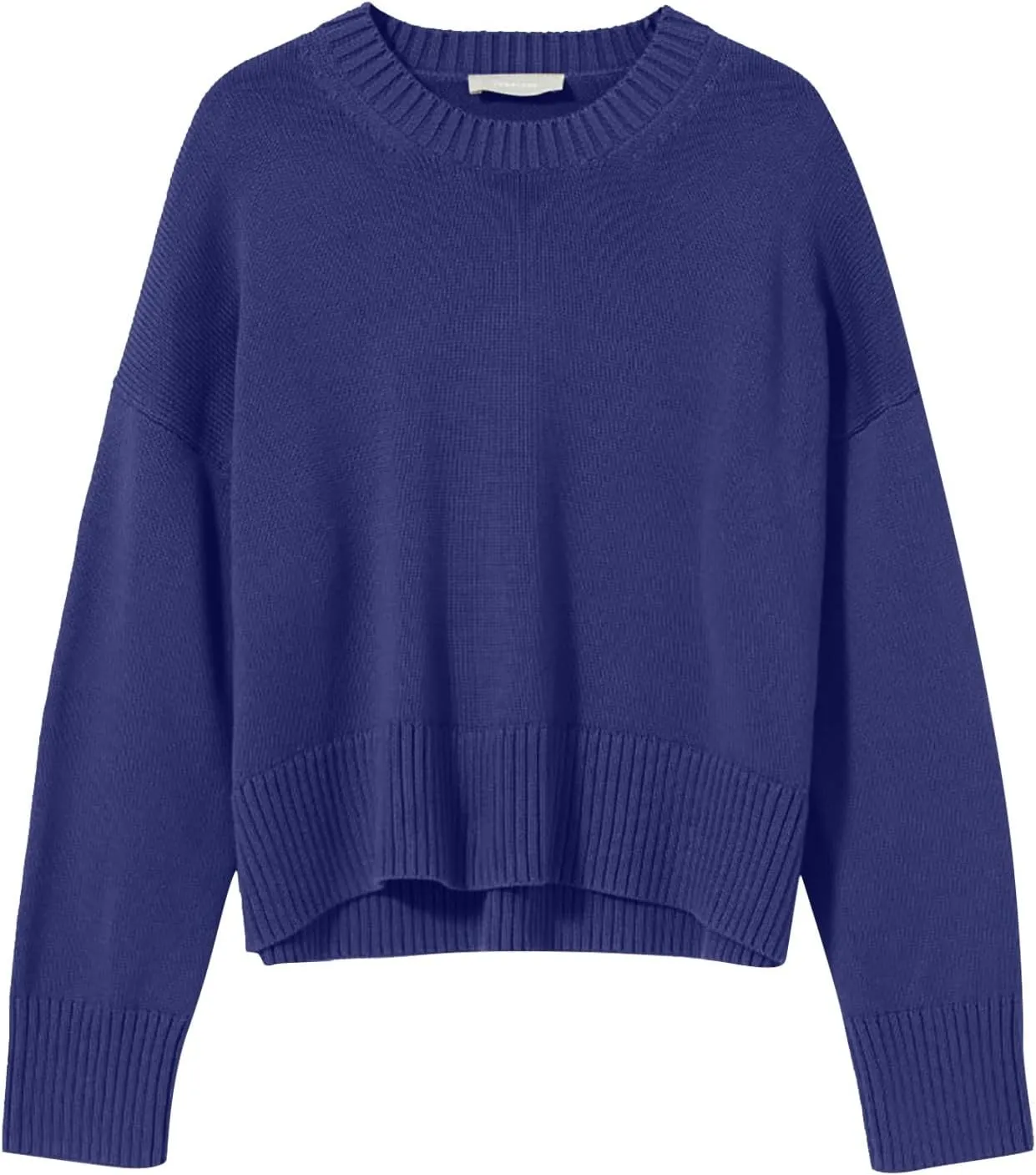 SHAOBGE Womens Sweaters 2000S Clothing for Women Blue Sweaters for Woman Pullover Sweaters for Women with Pockets