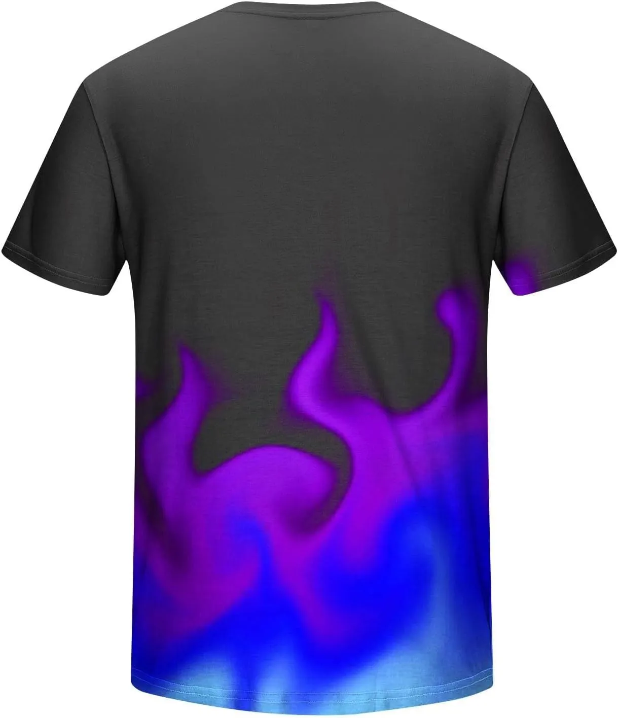 Shirts for Men Fashion Crewneck T-Shirts Moisture Wicking Short Sleeve Shirts Summer Casual Loose Ombre Tee Tops