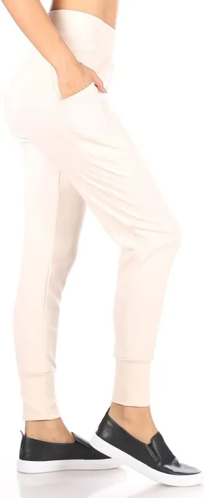 ShoSho Womens Casual Joggers Pants Sweatpants Yoga Bottoms Soft Brushed Sports Track Pants