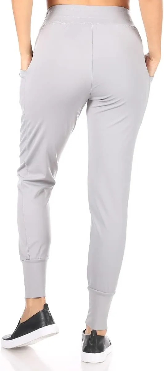 ShoSho Womens Casual Joggers Pants Sweatpants Yoga Bottoms Soft Brushed Sports Track Pants