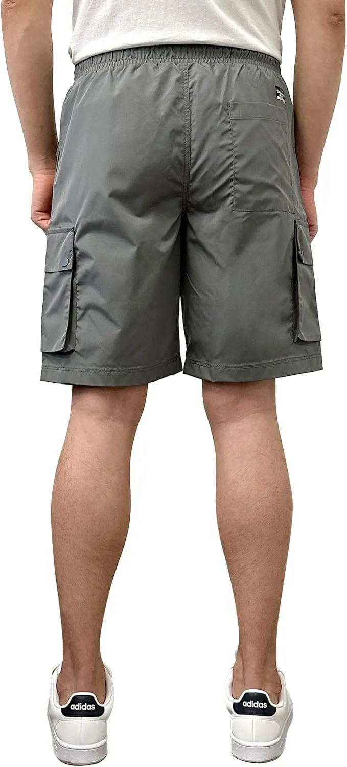 Southpole Men's Quick Dry Water Resistant Cargo Shorts, Inseam 9"