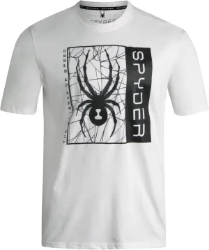 Spyder Mens Graphic T-Shirts - Soft Cotton Blend Classic Crewneck Short Sleeve Shirts for Men, Casual Shirts for Daily Wear