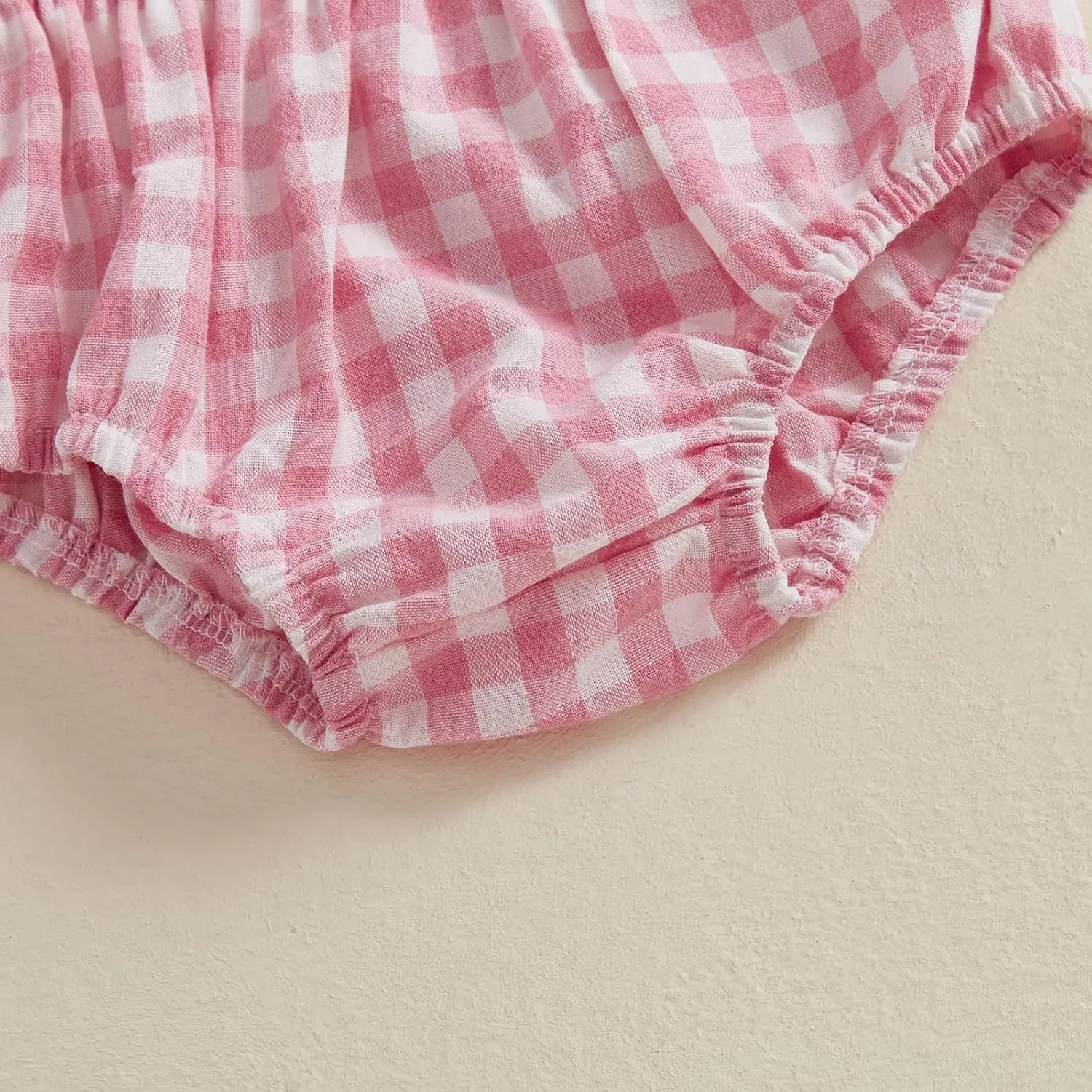 Toddler Baby Boy Girl Shorts Cotton Linen Plaid Bloomers Shorts Newborn Harem Shorts Bottoms