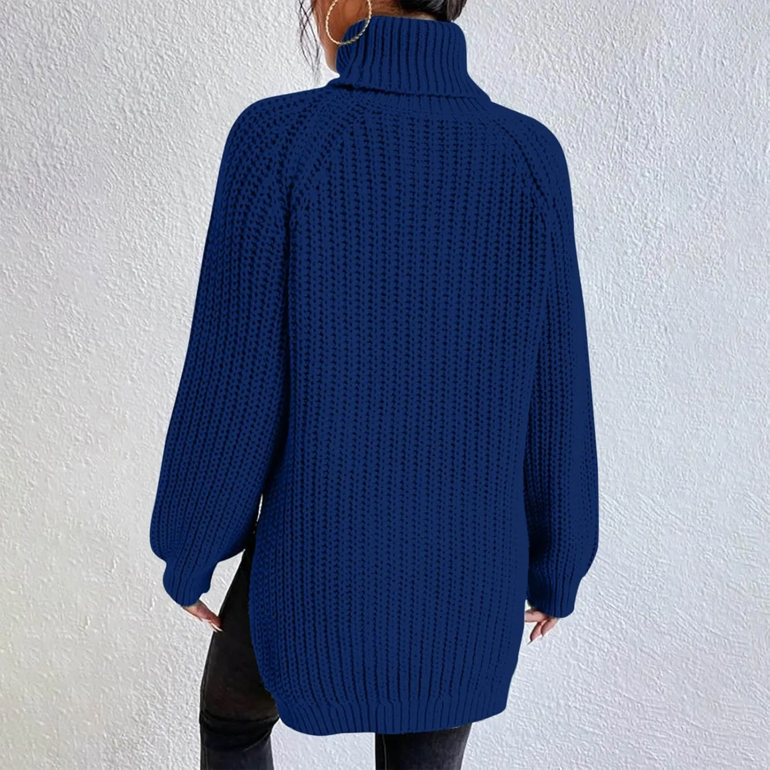 Turtleneck Sweaters for Women Long Sleeve Winter Clothes Pullover Sweaters Blouse Top 2023 Winter Sweaters