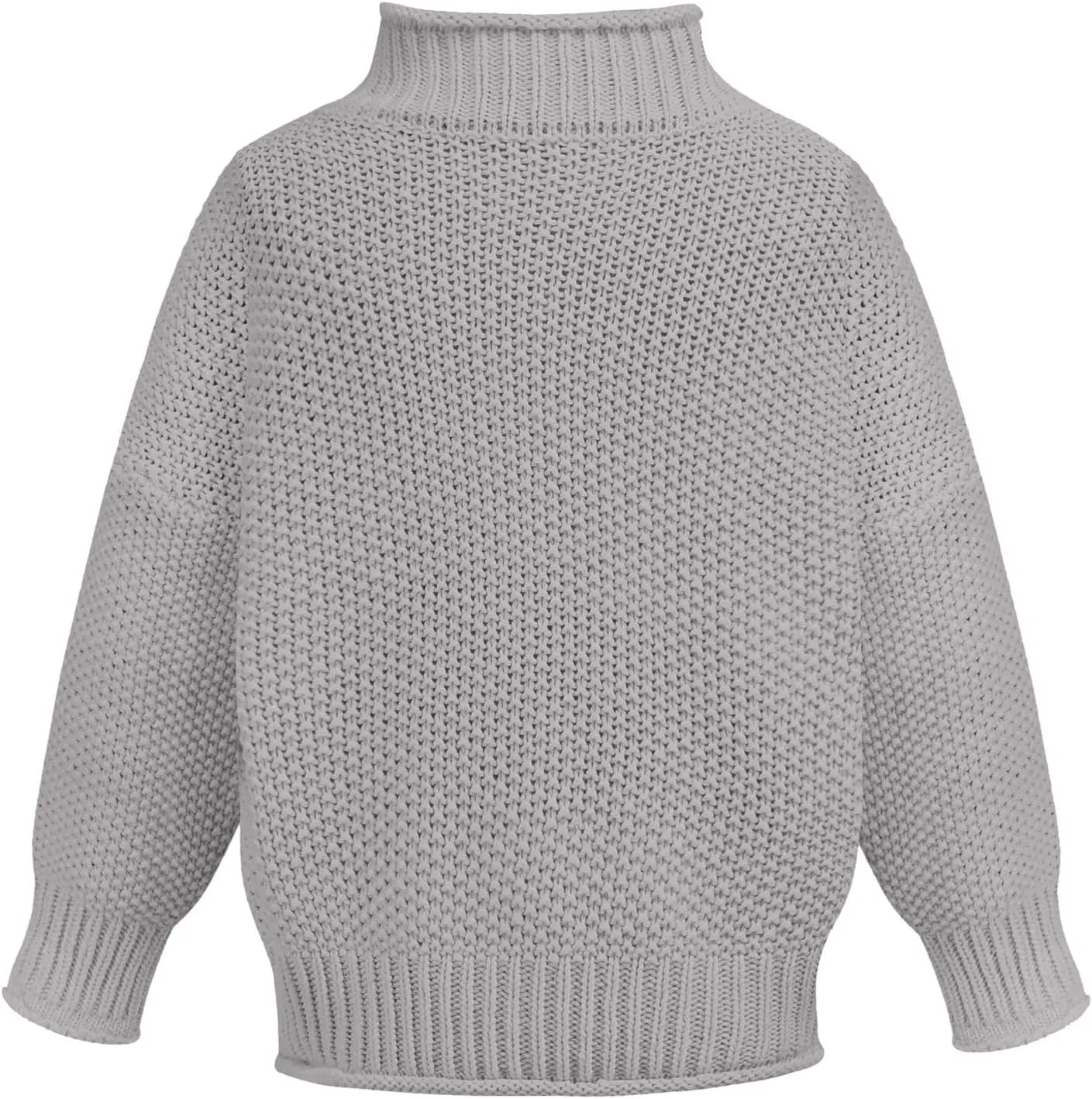 Turtleneck Sweaters for Women Oversized Sweaters Ribbed Knit Sweater Winter Tunic Sweater Cute Sweaters Jumper Tops