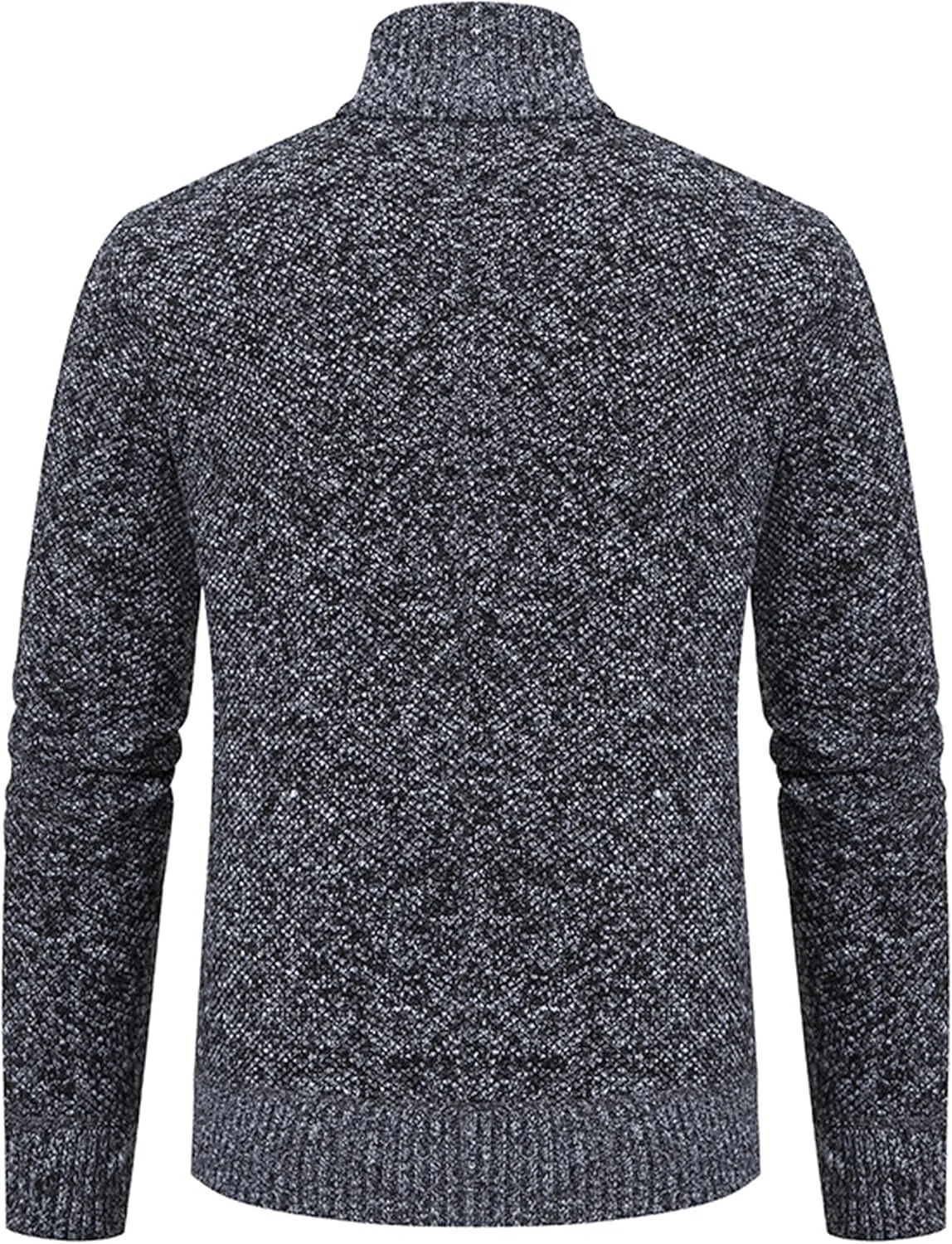 VtuAOL Men's Cardigan Sweaters Casual Full Zip Sweaters Knitted Cardigan with Pockets