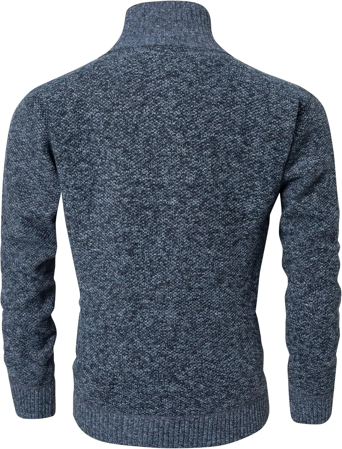 VtuAOL Men's Cardigan Sweaters Casual Full Zip Sweaters Knitted Cardigan with Pockets
