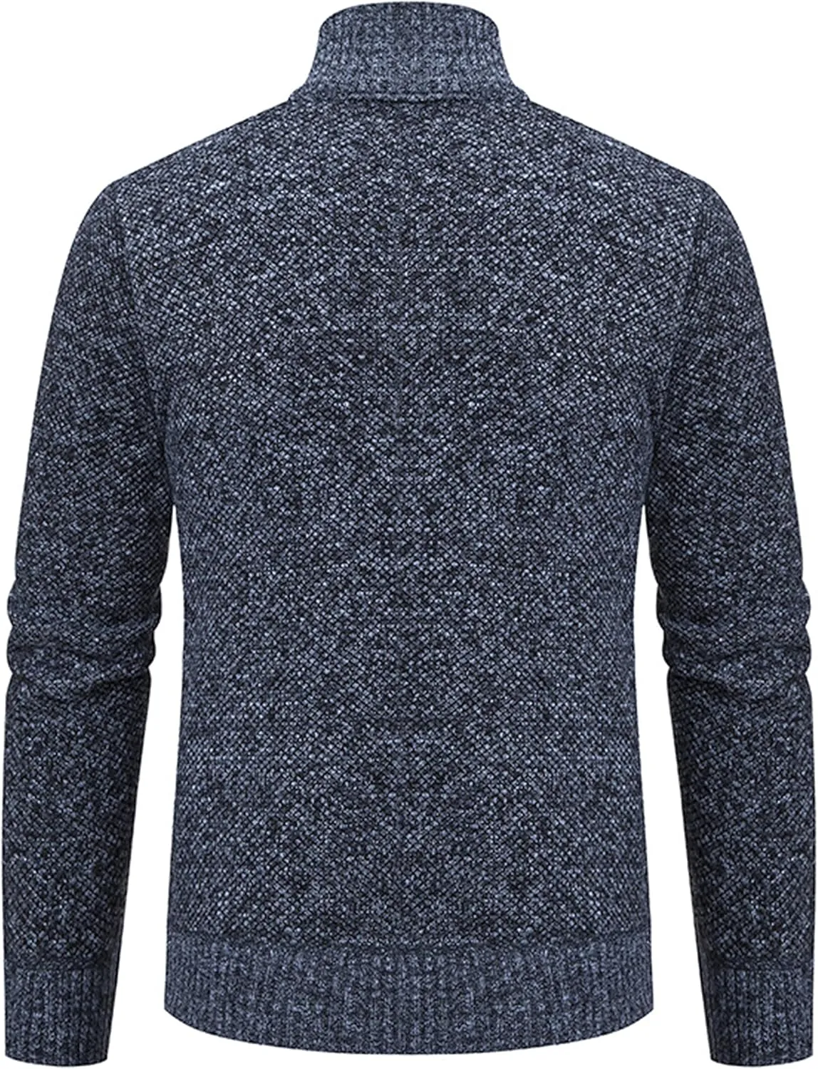 VtuAOL Men's Cardigan Sweaters Casual Full Zip Sweaters Knitted Cardigan with Pockets