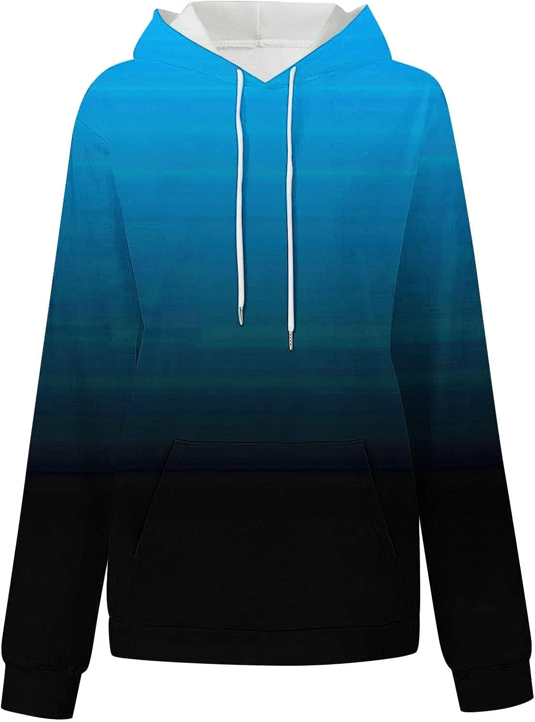 Women 2024 Oversized Sweatshirts Neno Print Drawstring Cute Hoodies Pullover Tops Fall Winter Trendy Clothes