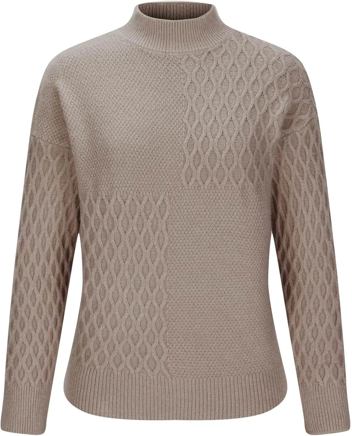 Women Turtleneck Warm Sweater Long Sleeve Comfortable Sweaters Casual Trendy Chunky Sweaters