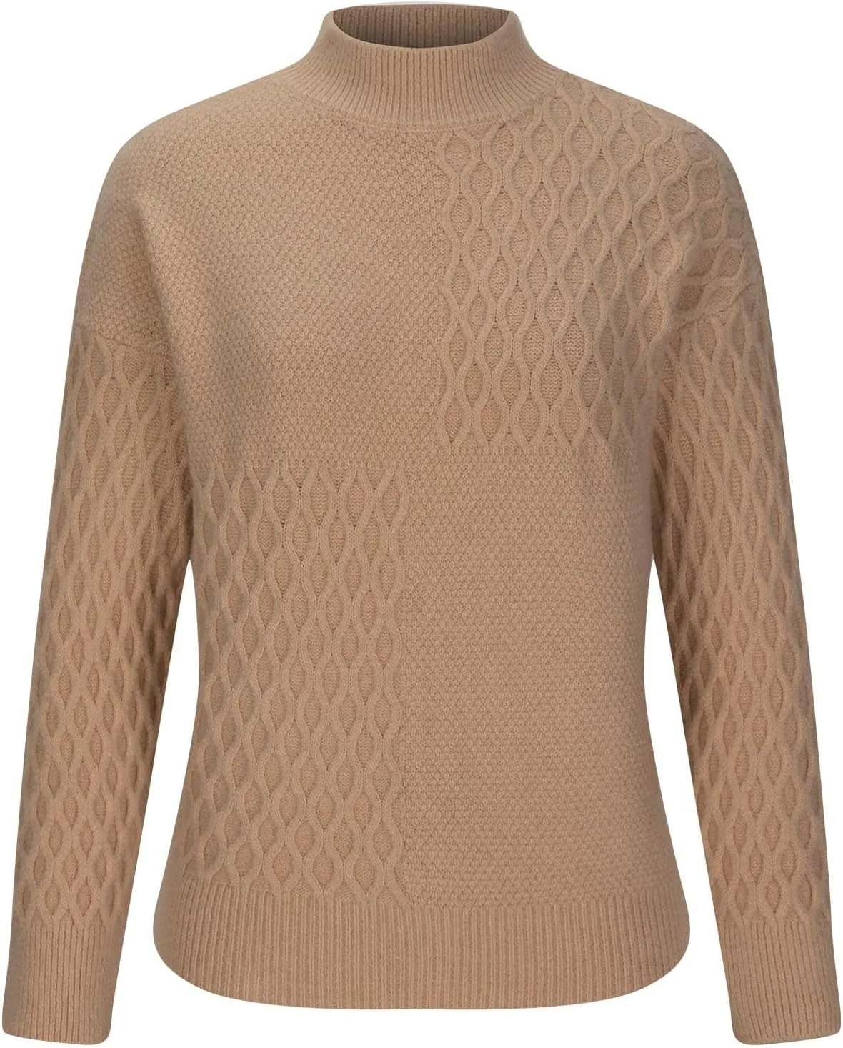 Women Turtleneck Warm Sweater Long Sleeve Comfortable Sweaters Casual Trendy Chunky Sweaters