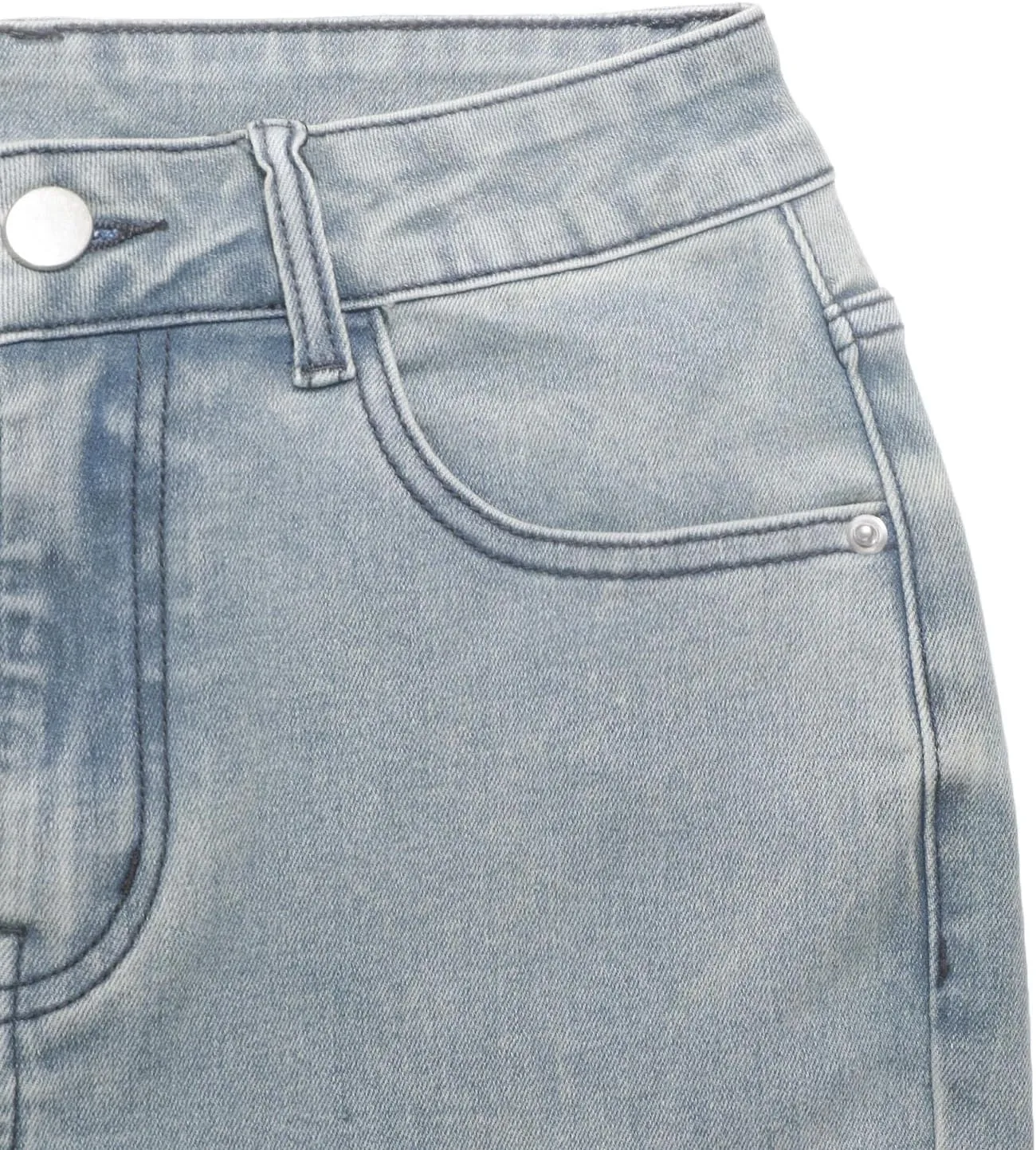 Women's Flare Bell Bottom Jeans High Waisted Wide Leg Bootcut Jeans Stretchy Denim Pants Y2k Streetwear Jeans Women