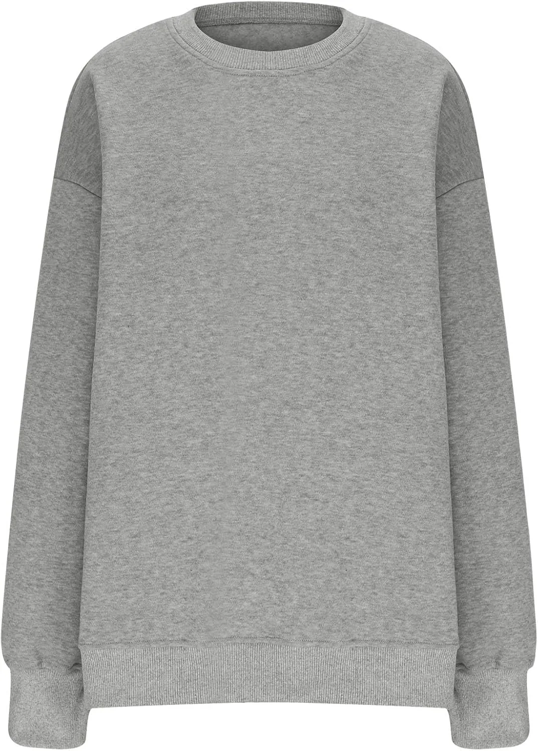 Womens Oversized Sweatshirts Spring Trendy Long Sleeve Crewneck Pullover Tops Casual Comfy Outfits with Thumb Holes
