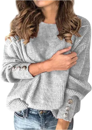 Women's Oversized Turtleneck Sweaters Chunky Pullover Sweaters Cowl Neck Long Sleeve Winter Slouchy Solid Knit Sweaters