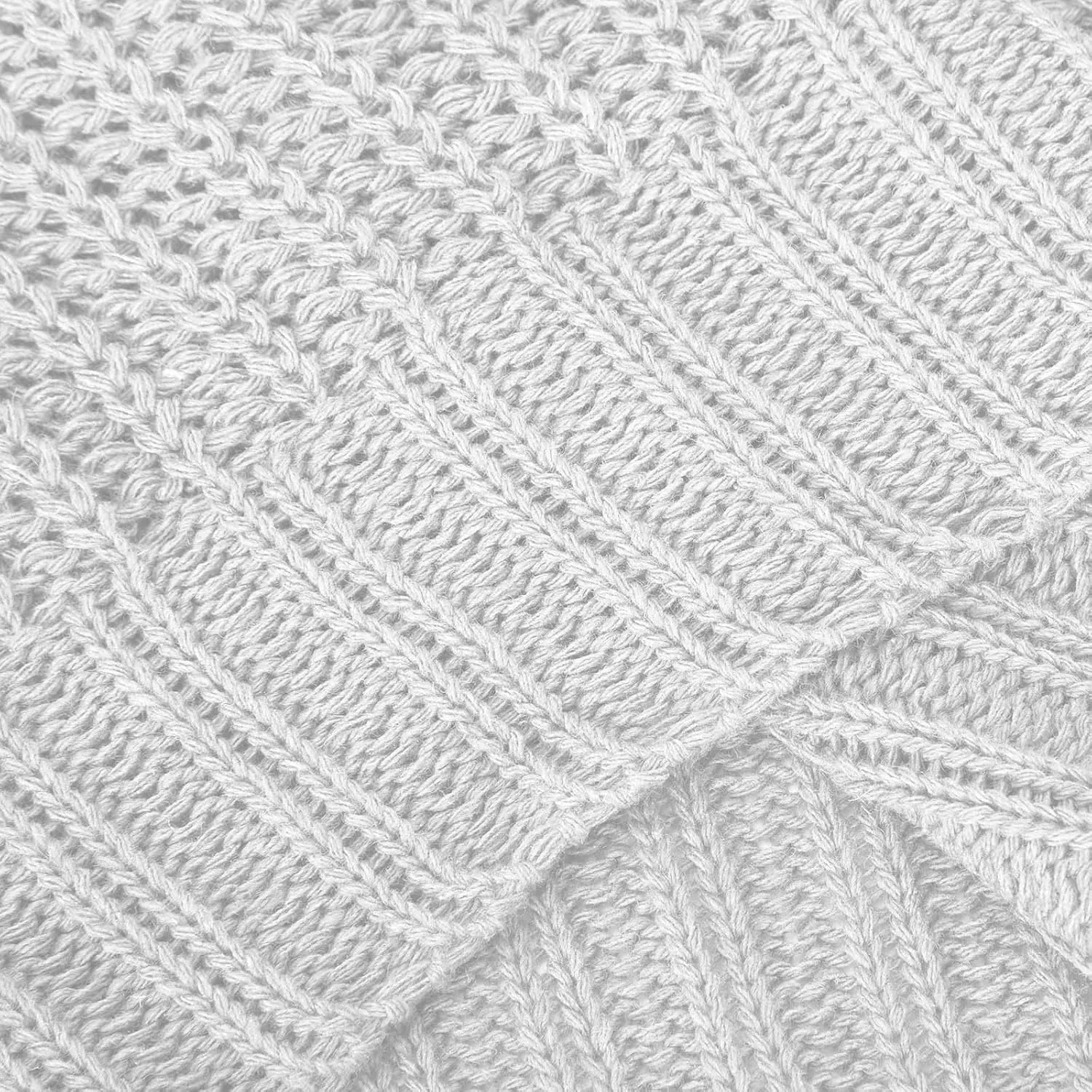 Womens Sweaters Crewneck Long Sleeve Jumper Tops Cozy Chunky Cable Knit Sweaters Slouchy Oversized Pullover Sweaters