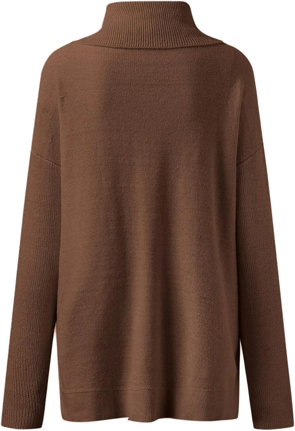 Womens Sweaters Turtleneck Batwing Sleeve Loose Oversized Sweaters Chunky Knitted Pullover Sweaters for Women