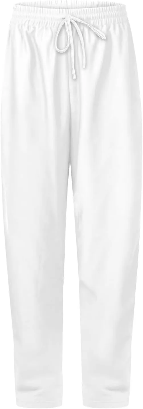 Womens Sweatpants Plus Size Bottoms Joggers Stretch Drawstring Preppy Straight Leg Basics Pants Trousers