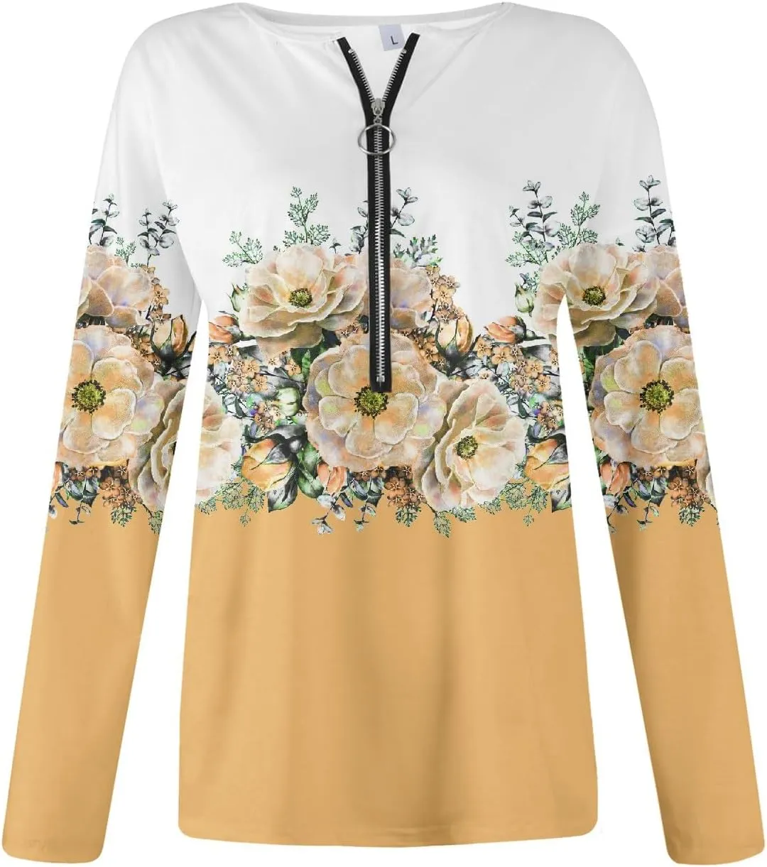 Womens Sweatshirts Quarter Zip Sweatshirts Pullover Casual Zip Up Cute Hoodies 2023 Fall Outfits Athletic Tops